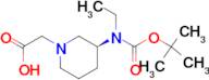 [(S)-3-(tert-Butoxycarbonyl-ethyl-amino)-piperidin-1-yl]-acetic acid