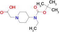 [4-(tert-Butoxycarbonyl-ethyl-amino)-piperidin-1-yl]-acetic acid