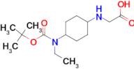 [4-(tert-Butoxycarbonyl-ethyl-amino)-cyclohexylamino]-acetic acid