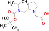 {(S)-2-[(tert-Butoxycarbonyl-isopropyl-amino)-methyl]-pyrrolidin-1-yl}-acetic acid