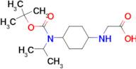 [4-(tert-Butoxycarbonyl-isopropyl-amino)-cyclohexylamino]-acetic acid