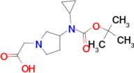 [3-(tert-Butoxycarbonyl-cyclopropyl-amino)-pyrrolidin-1-yl]-acetic acid