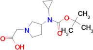 [(R)-3-(tert-Butoxycarbonyl-cyclopropyl-amino)-pyrrolidin-1-yl]-acetic acid