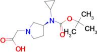 [(S)-3-(tert-Butoxycarbonyl-cyclopropyl-amino)-pyrrolidin-1-yl]-acetic acid