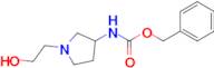 [1-(2-Hydroxy-ethyl)-pyrrolidin-3-yl]-carbamic acid benzyl ester