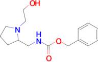 [1-(2-Hydroxy-ethyl)-pyrrolidin-2-ylmethyl]-carbamic acid benzyl ester