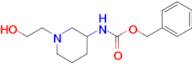 [1-(2-Hydroxy-ethyl)-piperidin-3-yl]-carbamic acid benzyl ester