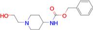 [1-(2-Hydroxy-ethyl)-piperidin-4-yl]-carbamic acid benzyl ester