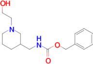 [1-(2-Hydroxy-ethyl)-piperidin-3-ylmethyl]-carbamic acid benzyl ester