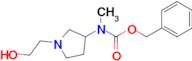 [1-(2-Hydroxy-ethyl)-pyrrolidin-3-yl]-methyl-carbamic acid benzyl ester