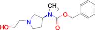 [(S)-1-(2-Hydroxy-ethyl)-pyrrolidin-3-yl]-methyl-carbamic acid benzyl ester