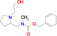 [1-(2-Hydroxy-ethyl)-pyrrolidin-2-ylmethyl]-methyl-carbamic acid benzyl ester