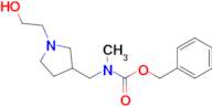 [1-(2-Hydroxy-ethyl)-pyrrolidin-3-ylmethyl]-methyl-carbamic acid benzyl ester