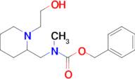 [1-(2-Hydroxy-ethyl)-piperidin-2-ylmethyl]-methyl-carbamic acid benzyl ester