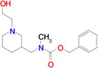 [1-(2-Hydroxy-ethyl)-piperidin-3-ylmethyl]-methyl-carbamic acid benzyl ester