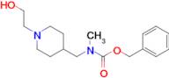 [1-(2-Hydroxy-ethyl)-piperidin-4-ylmethyl]-methyl-carbamic acid benzyl ester