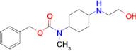 [4-(2-Hydroxy-ethylamino)-cyclohexyl]-methyl-carbamic acid benzyl ester