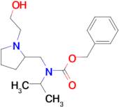 [1-(2-Hydroxy-ethyl)-pyrrolidin-2-ylmethyl]-isopropyl-carbamic acid benzyl ester