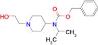 [1-(2-Hydroxy-ethyl)-piperidin-4-yl]-isopropyl-carbamic acid benzyl ester