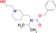 [1-(2-Hydroxy-ethyl)-piperidin-3-ylmethyl]-isopropyl-carbamic acid benzyl ester