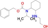 [2-(2-Hydroxy-ethylamino)-cyclohexyl]-isopropyl-carbamic acid benzyl ester