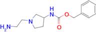 [1-(2-Amino-ethyl)-pyrrolidin-3-yl]-carbamic acid benzyl ester