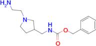 [1-(2-Amino-ethyl)-pyrrolidin-3-ylmethyl]-carbamic acid benzyl ester