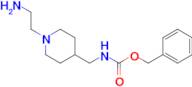 [1-(2-Amino-ethyl)-piperidin-4-ylmethyl]-carbamic acid benzyl ester