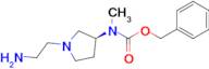 [(S)-1-(2-Amino-ethyl)-pyrrolidin-3-yl]-methyl-carbamic acid benzyl ester