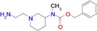 [1-(2-Amino-ethyl)-piperidin-3-yl]-methyl-carbamic acid benzyl ester