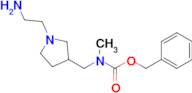 [1-(2-Amino-ethyl)-pyrrolidin-3-ylmethyl]-methyl-carbamic acid benzyl ester