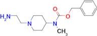 [1-(2-Amino-ethyl)-piperidin-4-yl]-methyl-carbamic acid benzyl ester