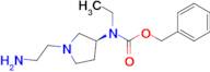 [(S)-1-(2-Amino-ethyl)-pyrrolidin-3-yl]-ethyl-carbamic acid benzyl ester