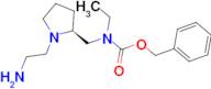 [(S)-1-(2-Amino-ethyl)-pyrrolidin-2-ylmethyl]-ethyl-carbamic acid benzyl ester