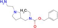 [1-(2-Amino-ethyl)-pyrrolidin-3-ylmethyl]-ethyl-carbamic acid benzyl ester