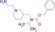 [1-(2-Amino-ethyl)-piperidin-3-ylmethyl]-isopropyl-carbamic acid benzyl ester