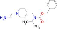 [1-(2-Amino-ethyl)-piperidin-4-ylmethyl]-isopropyl-carbamic acid benzyl ester