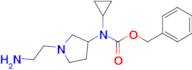 [1-(2-Amino-ethyl)-pyrrolidin-3-yl]-cyclopropyl-carbamic acid benzyl ester