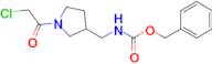 [1-(2-Chloro-acetyl)-pyrrolidin-3-ylmethyl]-carbamic acid benzyl ester