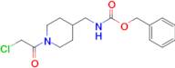 [1-(2-Chloro-acetyl)-piperidin-4-ylmethyl]-carbamic acid benzyl ester