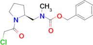 [(S)-1-(2-Chloro-acetyl)-pyrrolidin-2-ylmethyl]-methyl-carbamic acid benzyl ester