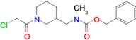 [1-(2-Chloro-acetyl)-piperidin-3-ylmethyl]-methyl-carbamic acid benzyl ester