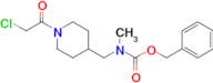 [1-(2-Chloro-acetyl)-piperidin-4-ylmethyl]-methyl-carbamic acid benzyl ester