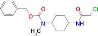 [4-(2-Chloro-acetylamino)-cyclohexyl]-methyl-carbamic acid benzyl ester