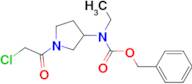 [1-(2-Chloro-acetyl)-pyrrolidin-3-yl]-ethyl-carbamic acid benzyl ester