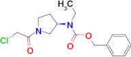 [(R)-1-(2-Chloro-acetyl)-pyrrolidin-3-yl]-ethyl-carbamic acid benzyl ester