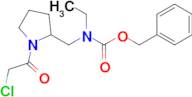 [1-(2-Chloro-acetyl)-pyrrolidin-2-ylmethyl]-ethyl-carbamic acid benzyl ester