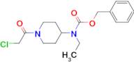 [1-(2-Chloro-acetyl)-piperidin-4-yl]-ethyl-carbamic acid benzyl ester