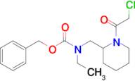 [1-(2-Chloro-acetyl)-piperidin-2-ylmethyl]-ethyl-carbamic acid benzyl ester