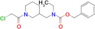 [1-(2-Chloro-acetyl)-piperidin-3-ylmethyl]-ethyl-carbamic acid benzyl ester